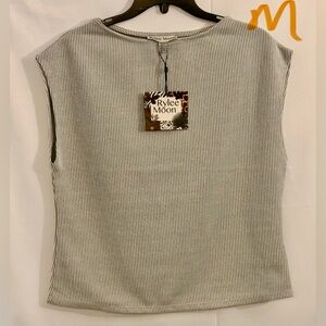 Women's Striped Gray Blouse